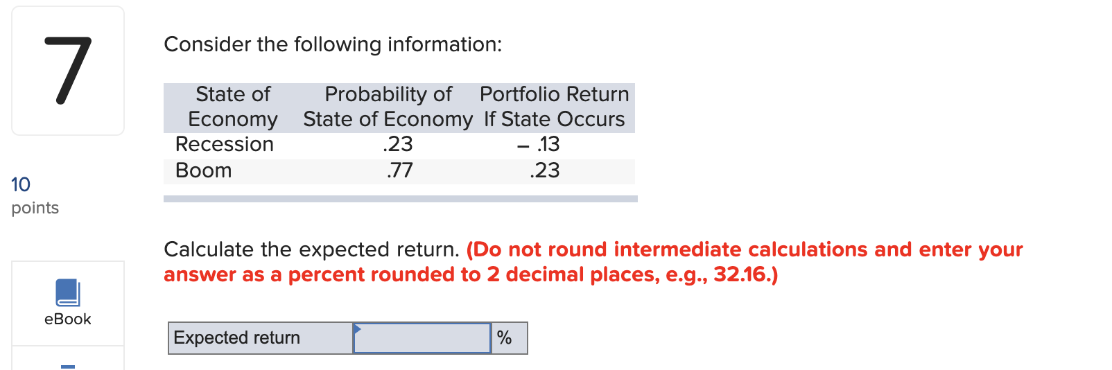 Practice questions 6 What is the payback period