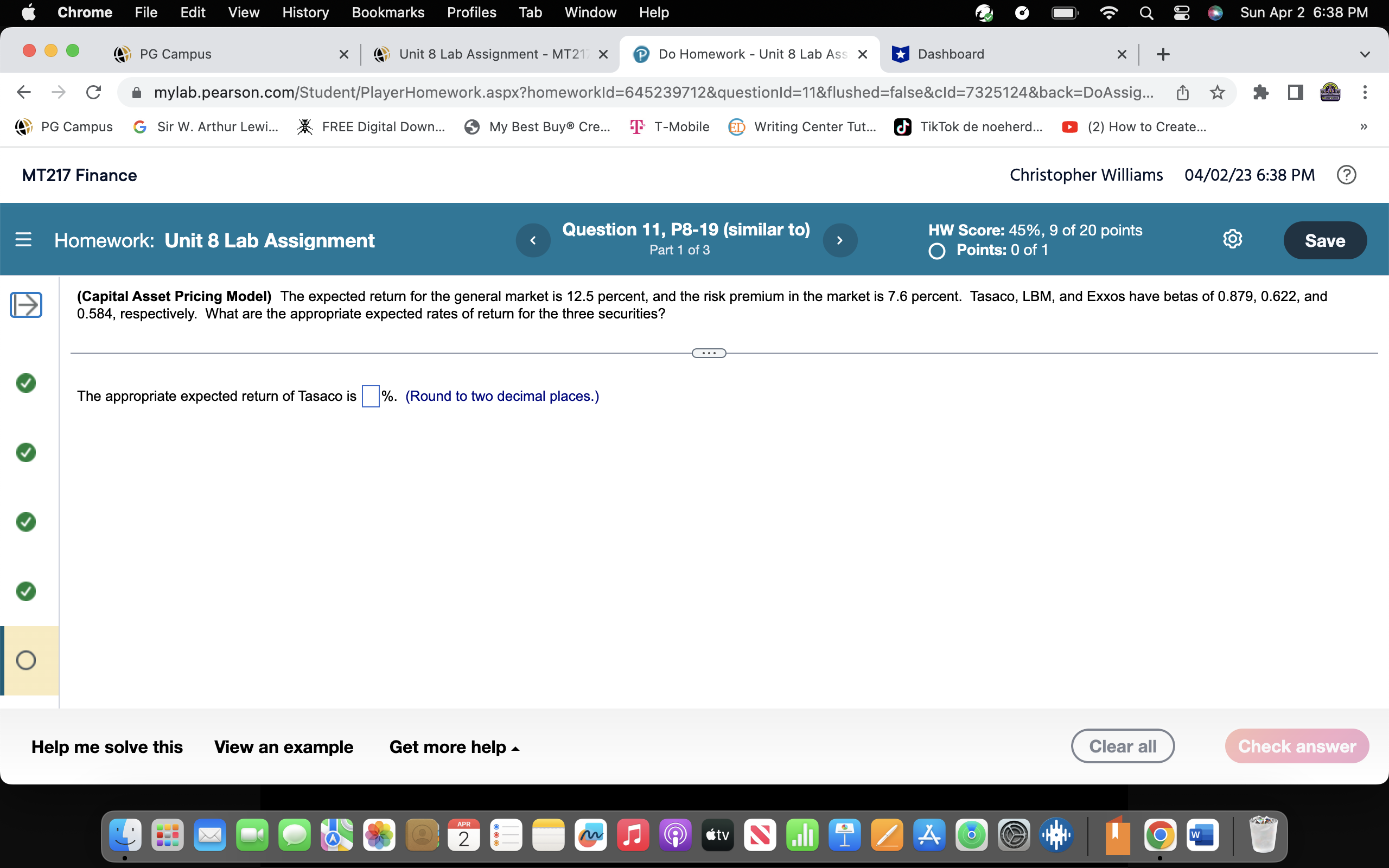 Chrome File Edit View History Bookmarks Profiles