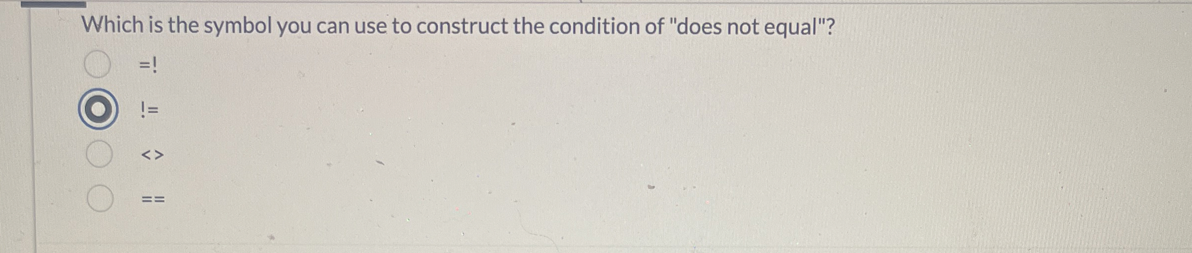 Which is the symbol you can use to construct the