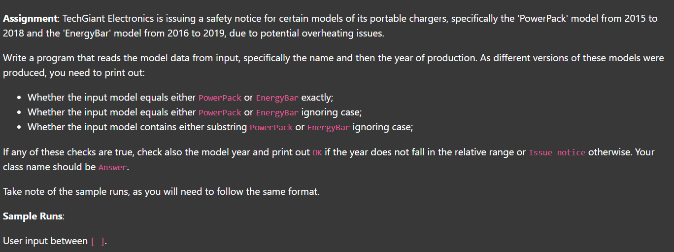 Assignment: TechGiant Electronics is issuing a
