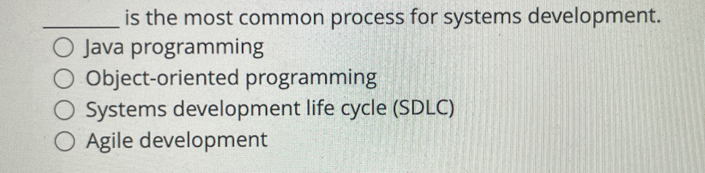 q , is the most common process for systems