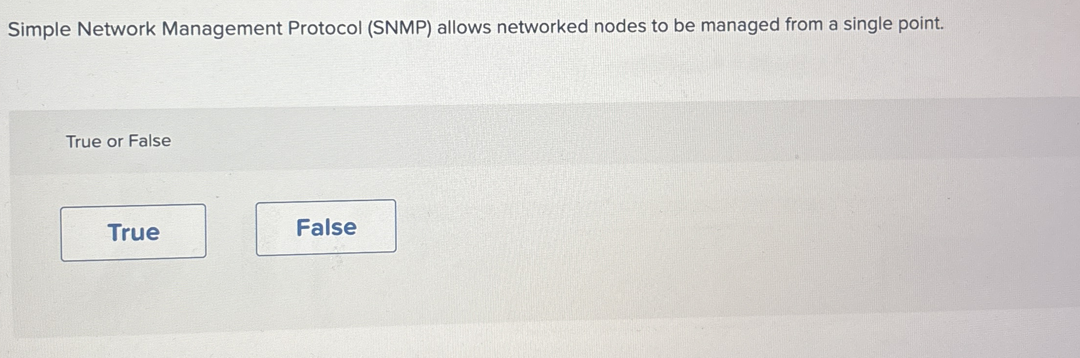 Simple Network Management Protocol ( SNMP )