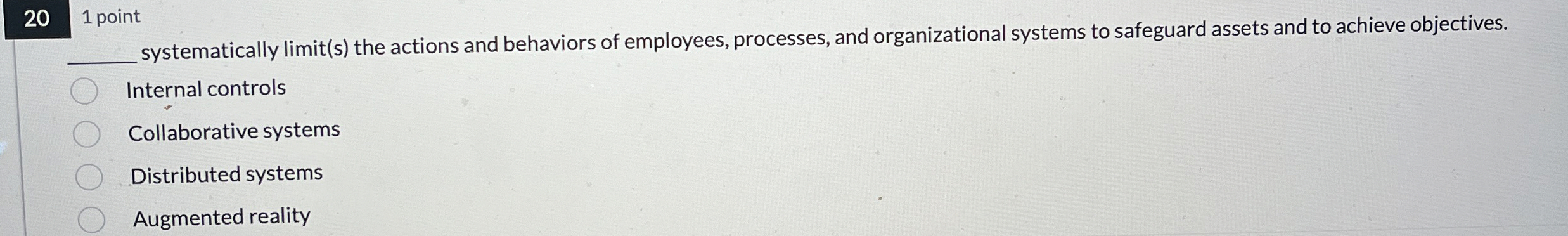 2 0 1 point q , systematically limit ( s ) the