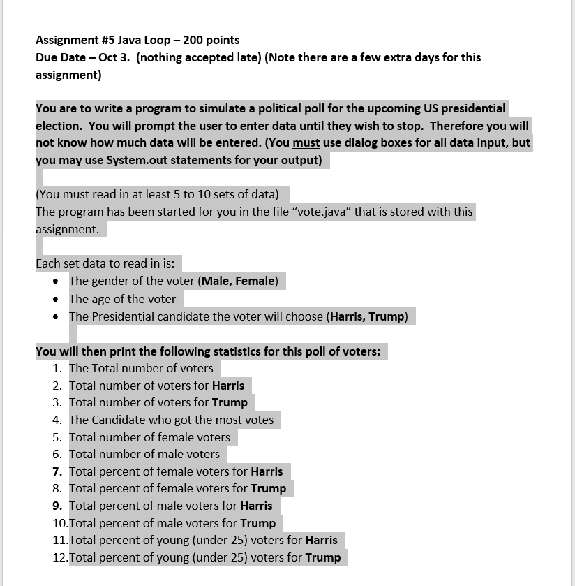 You are to write a program to simulate a