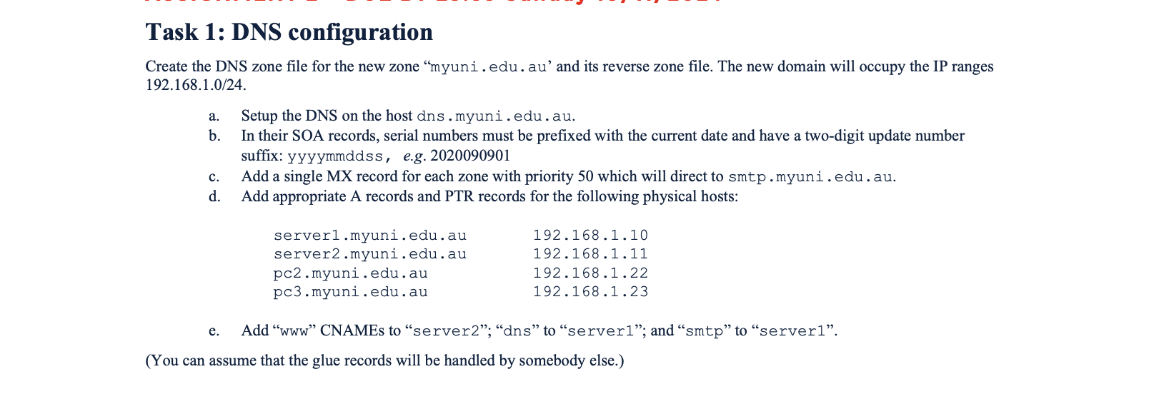 can you help me create the zone files for this
