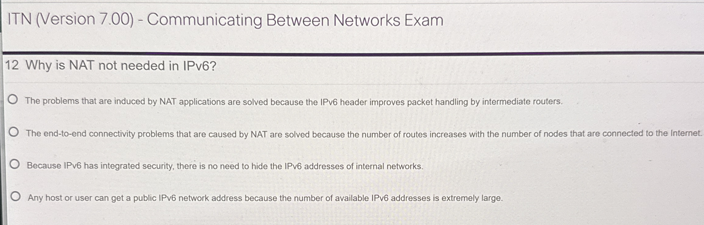 ITN ( Version 7 . 0 0 ) - Communicating Between