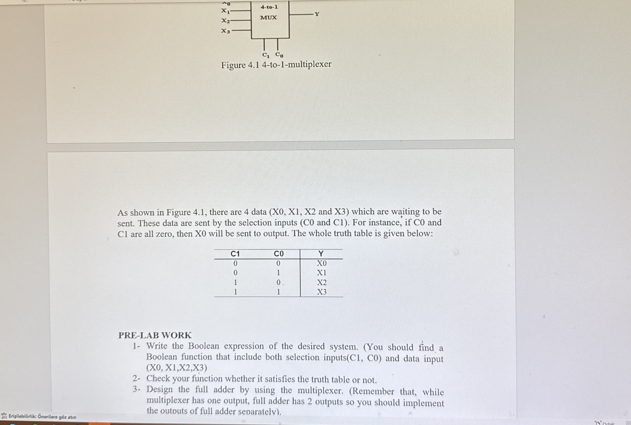 As shown in Figure 4 . 1 , there are 4 data ( X 0