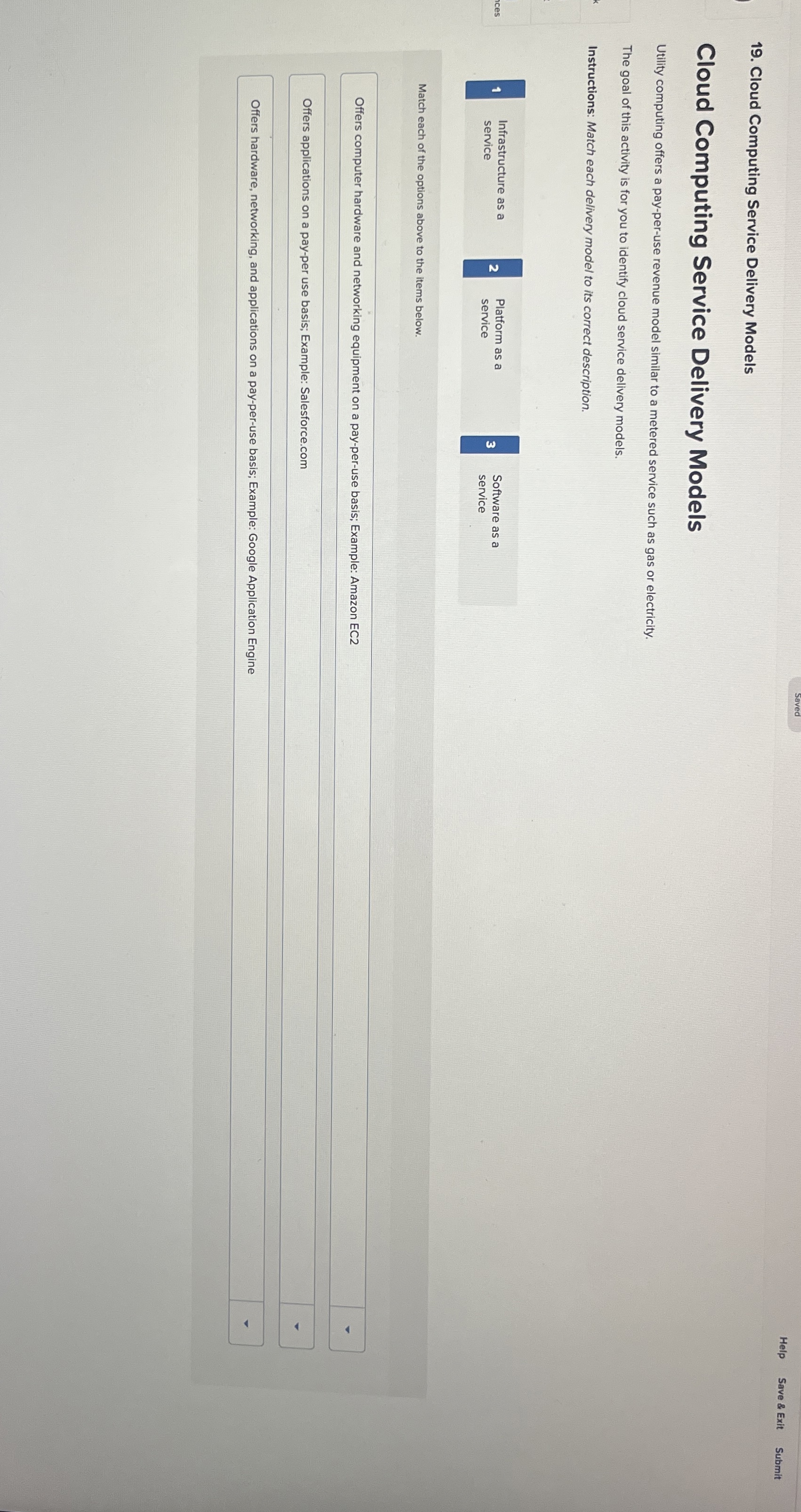 Cloud Computing Service Delivery Models Cloud