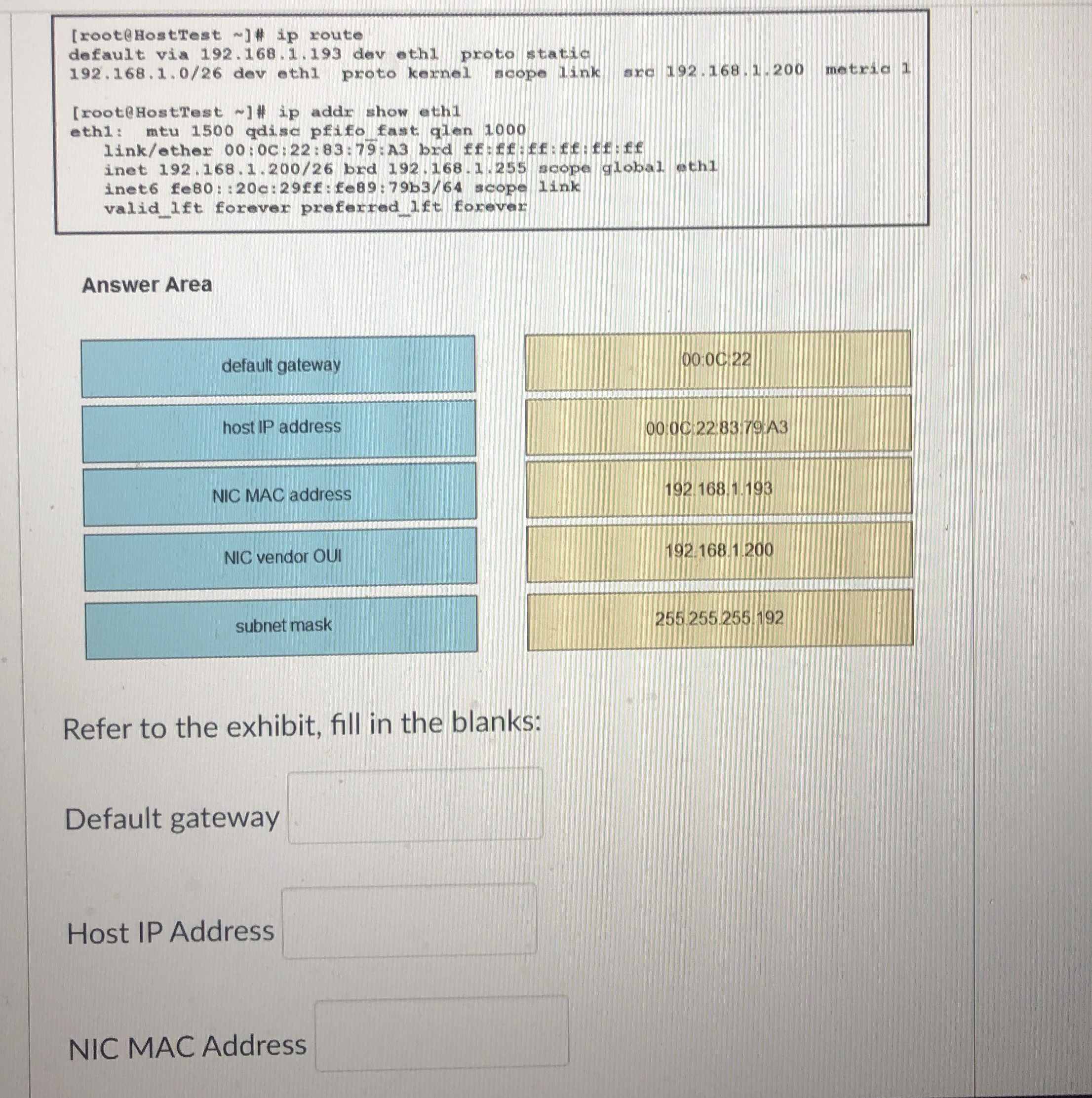 inet 1 9 2 , 1 6 8 , 1 . 2 0 0 / 2 6 brd 1 9 2 ,