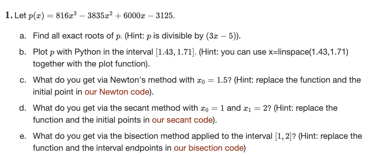 Let p ( x ) = 8 1 6 x 3 - 3 8 3 5 x 2 + 6 0 0 0 x