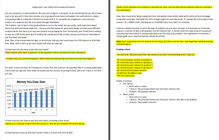 solve problem in python full functioning code