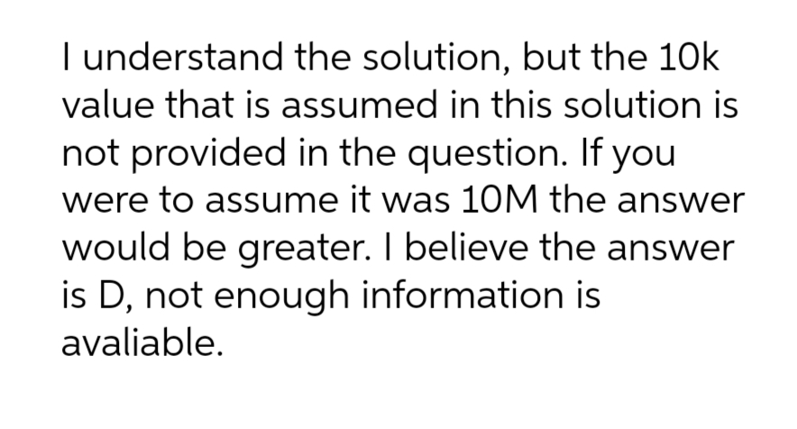 2 I understand the solution, but the 10k value
