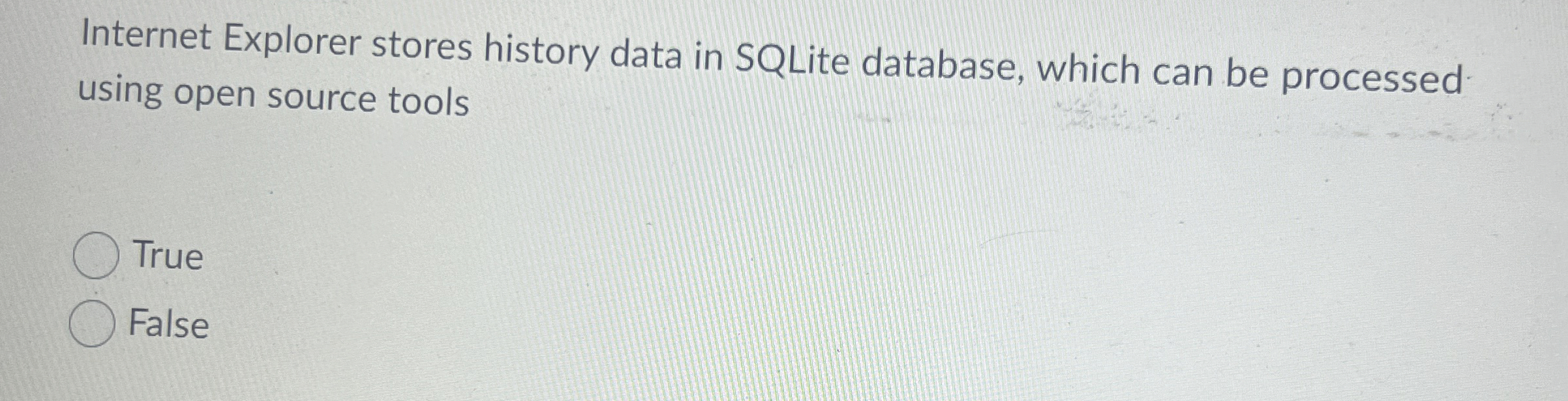 Internet Explorer stores history data in SQLite