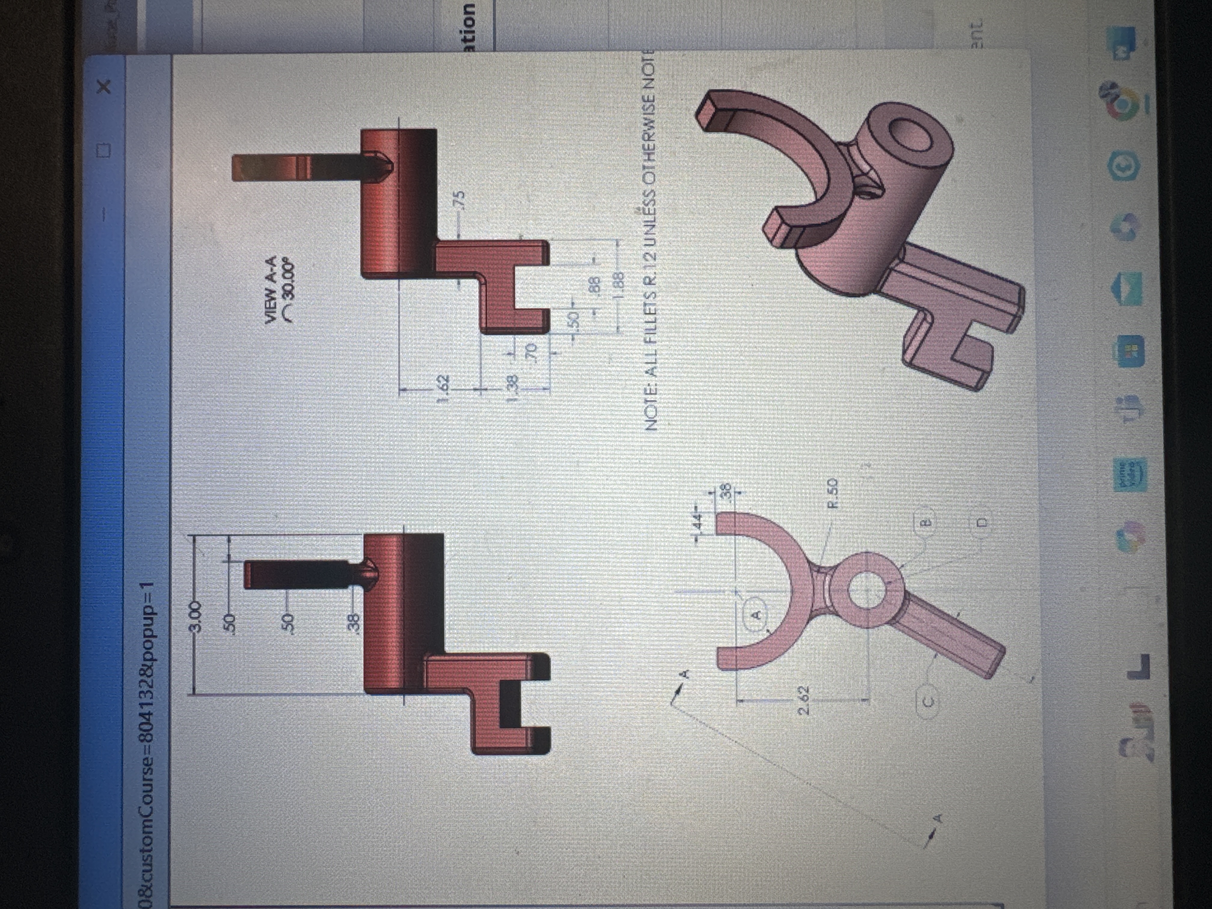 unit system: inch, pound, second material: copper