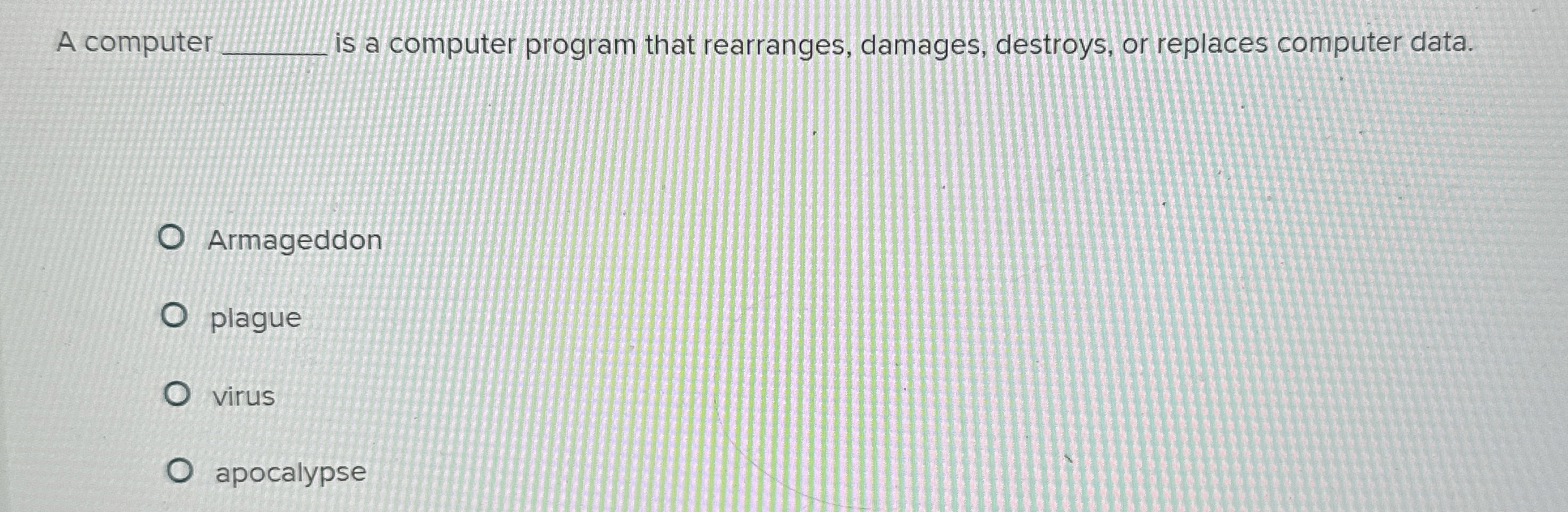 A computer is a computer program that rearranges,