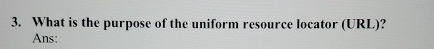 What is the purpose of the uniform resource