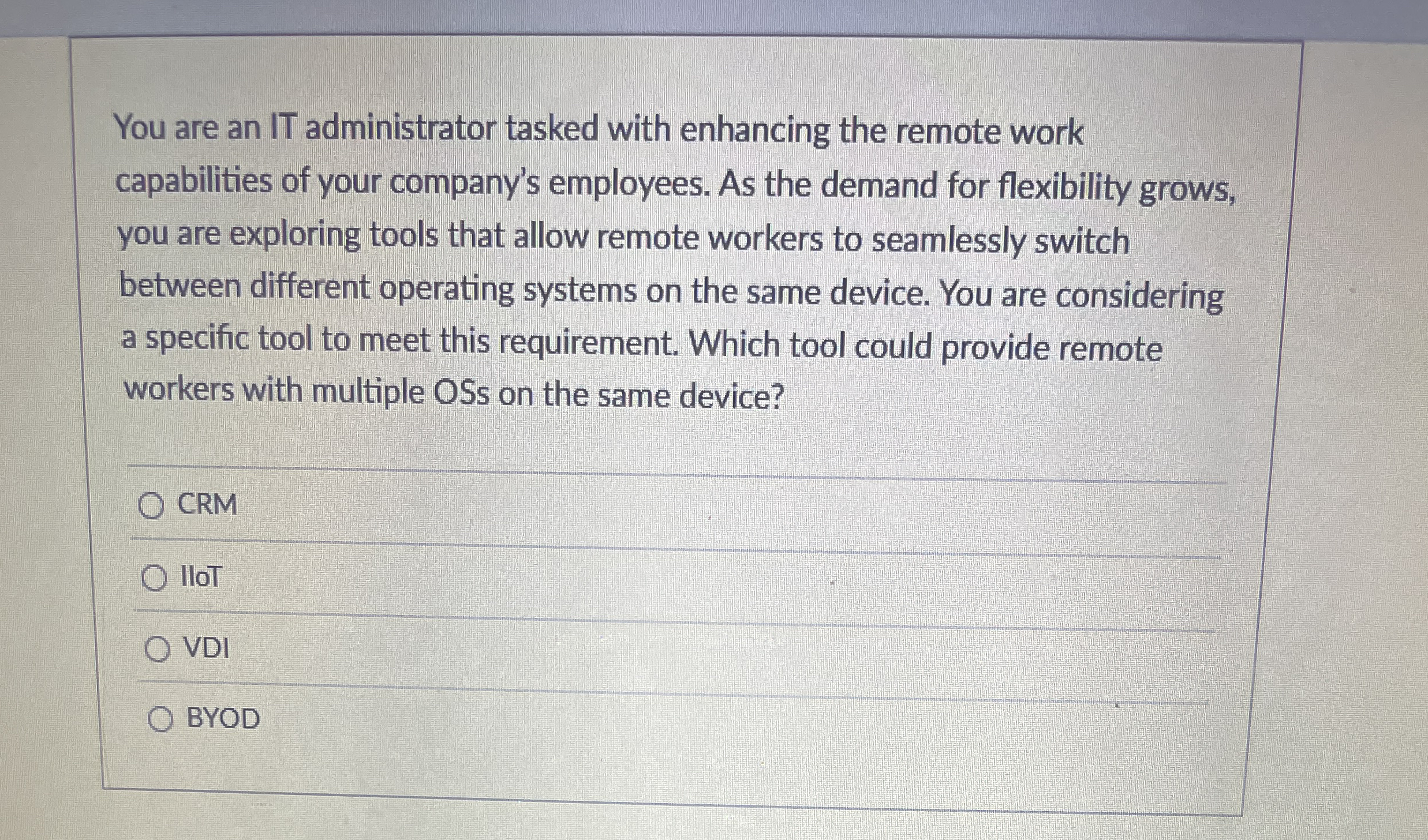 You are an IT administrator tasked with enhancing