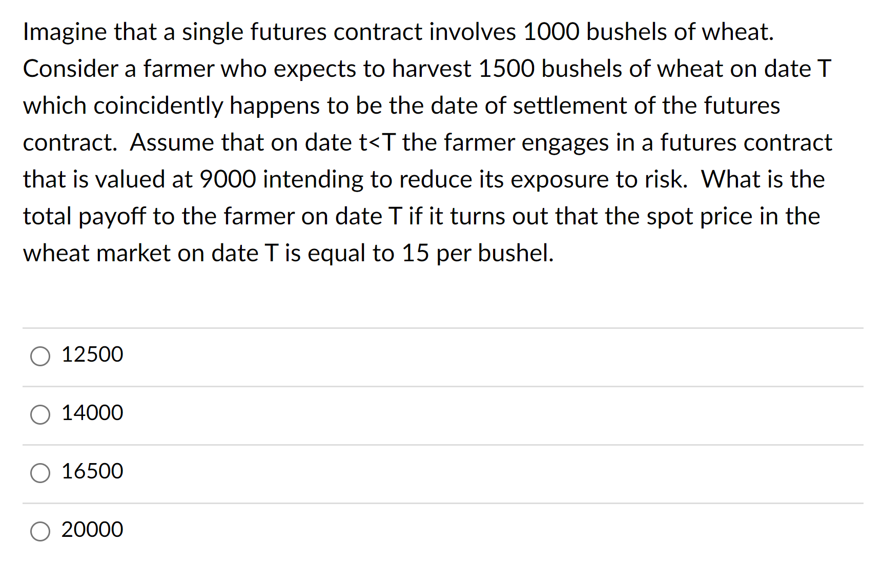 Consider a stock whose price is $100, the