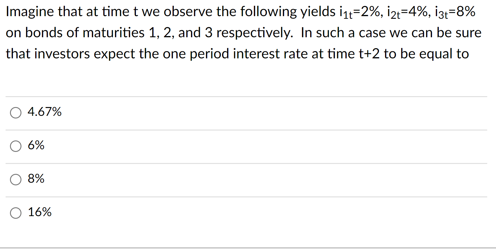 Consider a stock whose price is $100, the