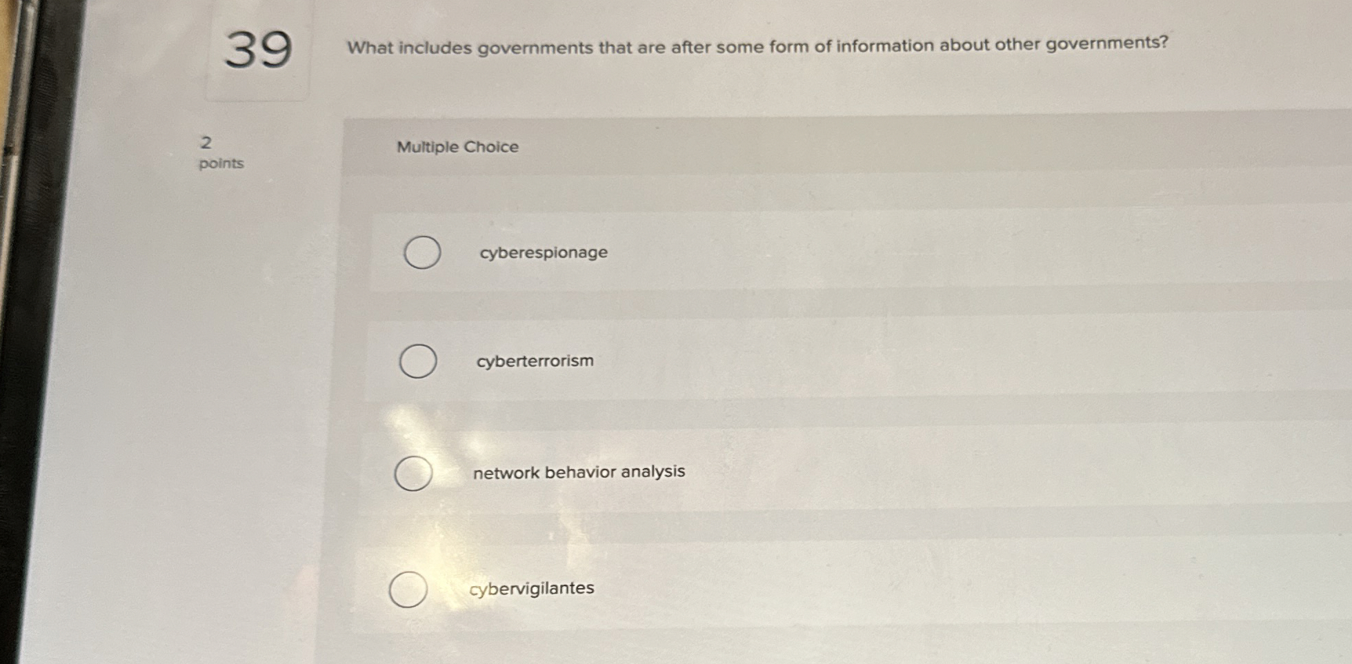 3 9 What includes governments that are after some