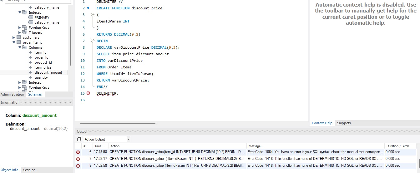 For SQL homework, I ' m working on this question: