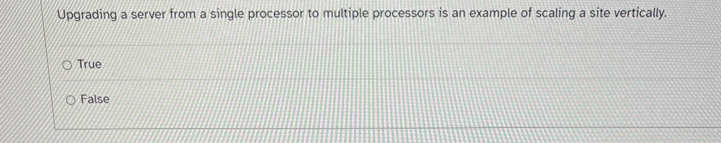 Upgrading a server from a single processor to