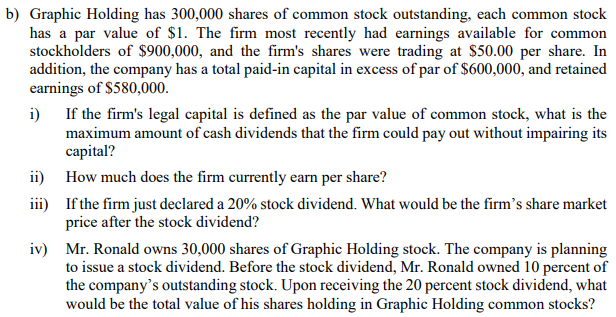 Question 2 a} Marvel International has assets