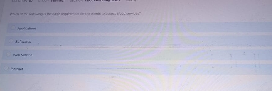 Which of the following is the basic requirement