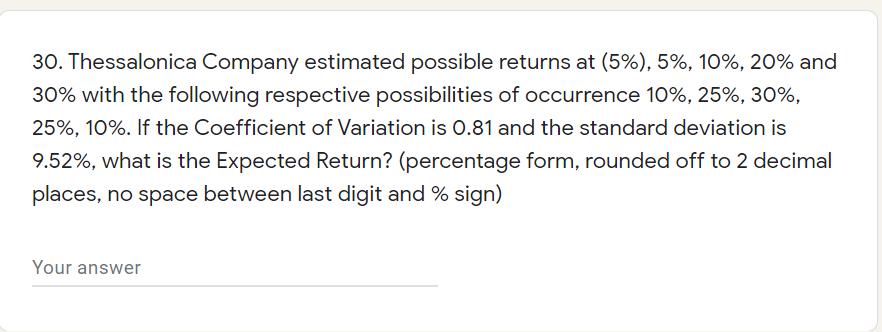 23. Philemon Inc. estimated that the possible