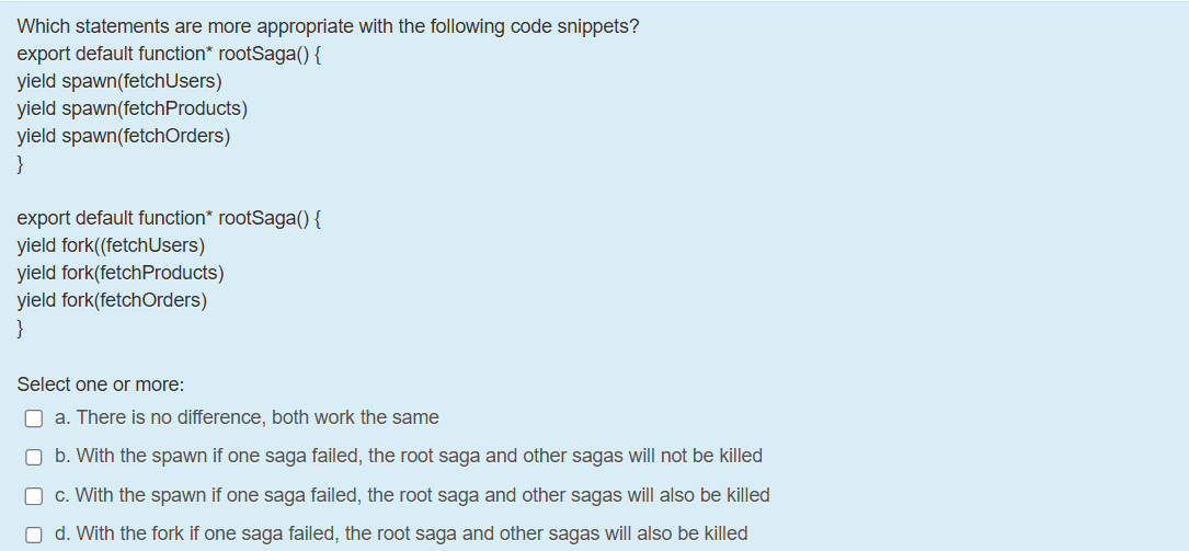 Which statements are more appropriate with the