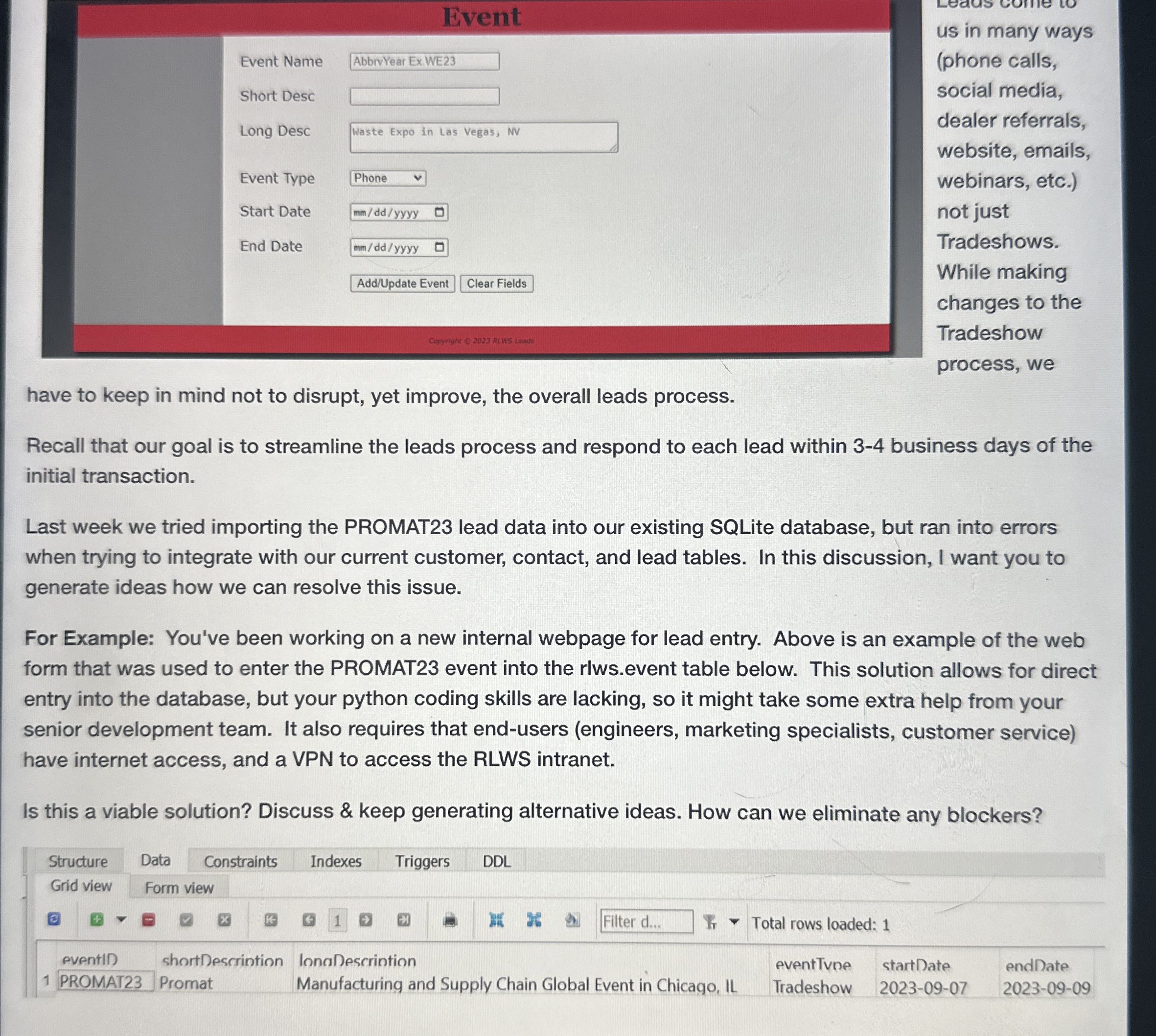 I do not understand if this is a biable aolution