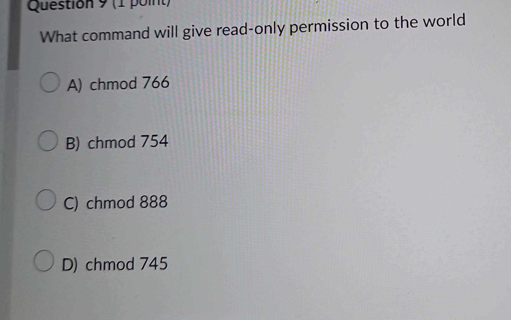 What command will give read - only permission to