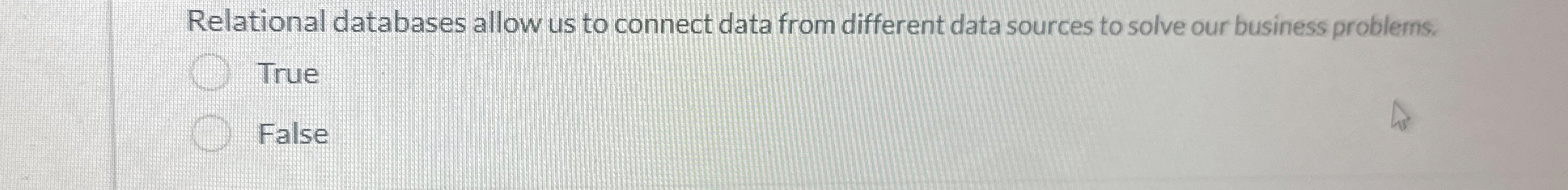 Relational databases allow us to connect data
