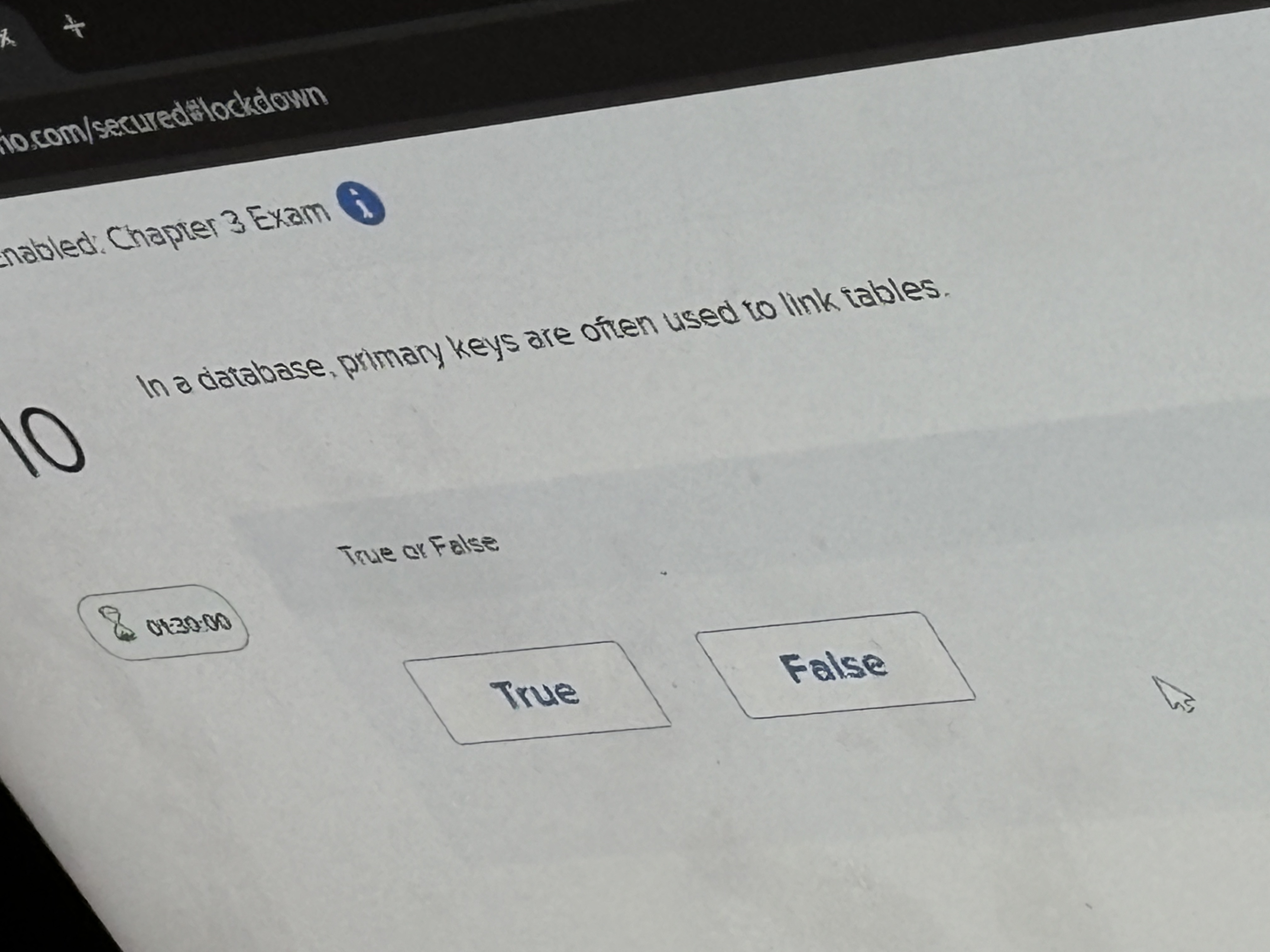 In a database, pimany keys are oiten used to link