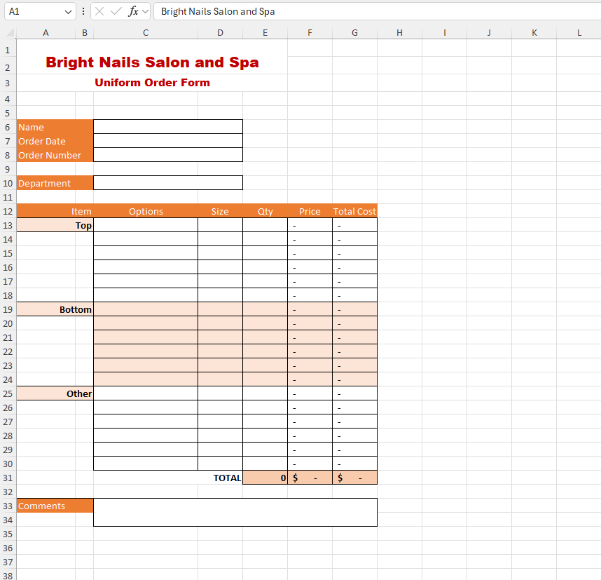Select cell C 1 0 and enter a data validation