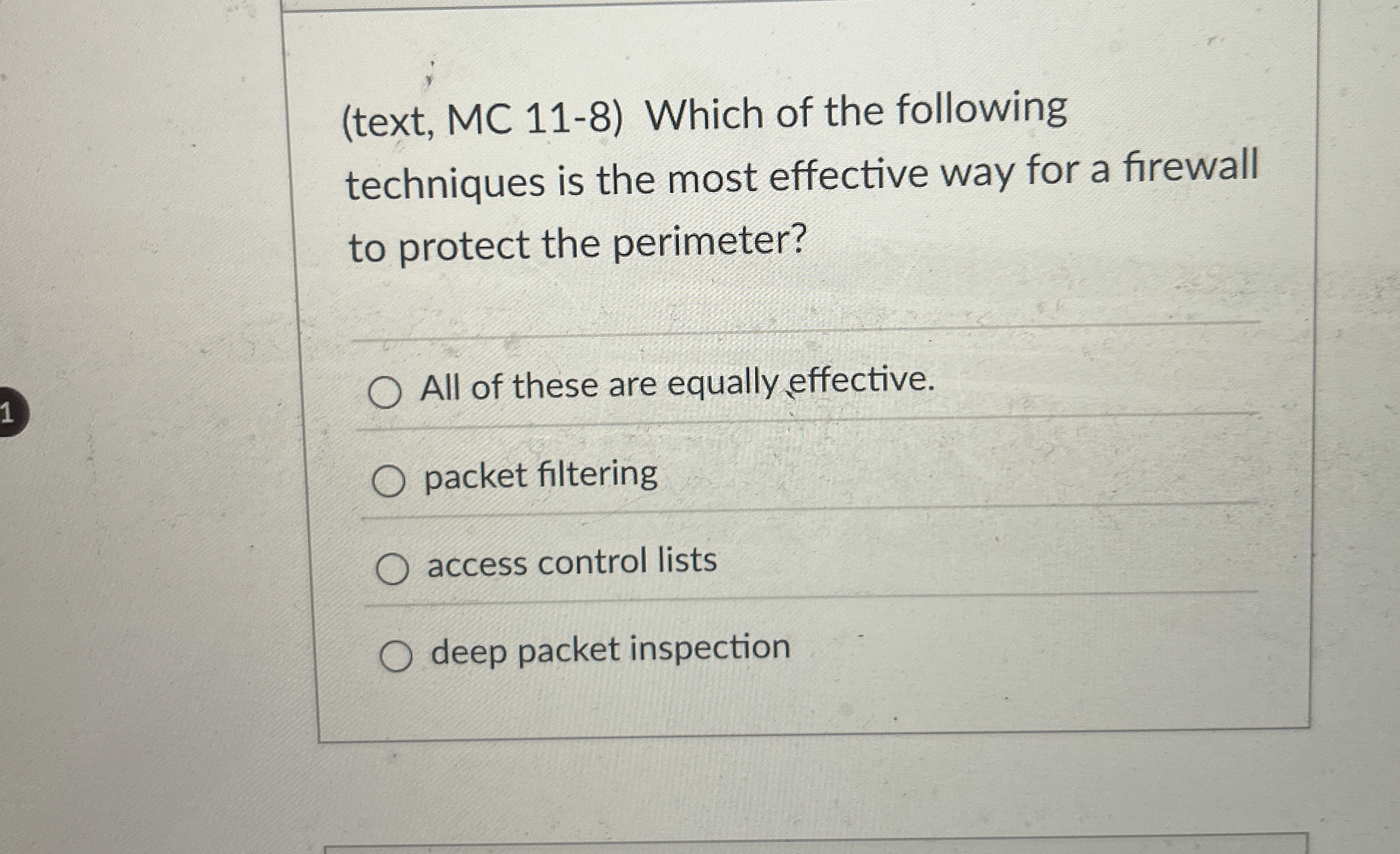 ( text , MC 1 1 - 8 ) Which of the following