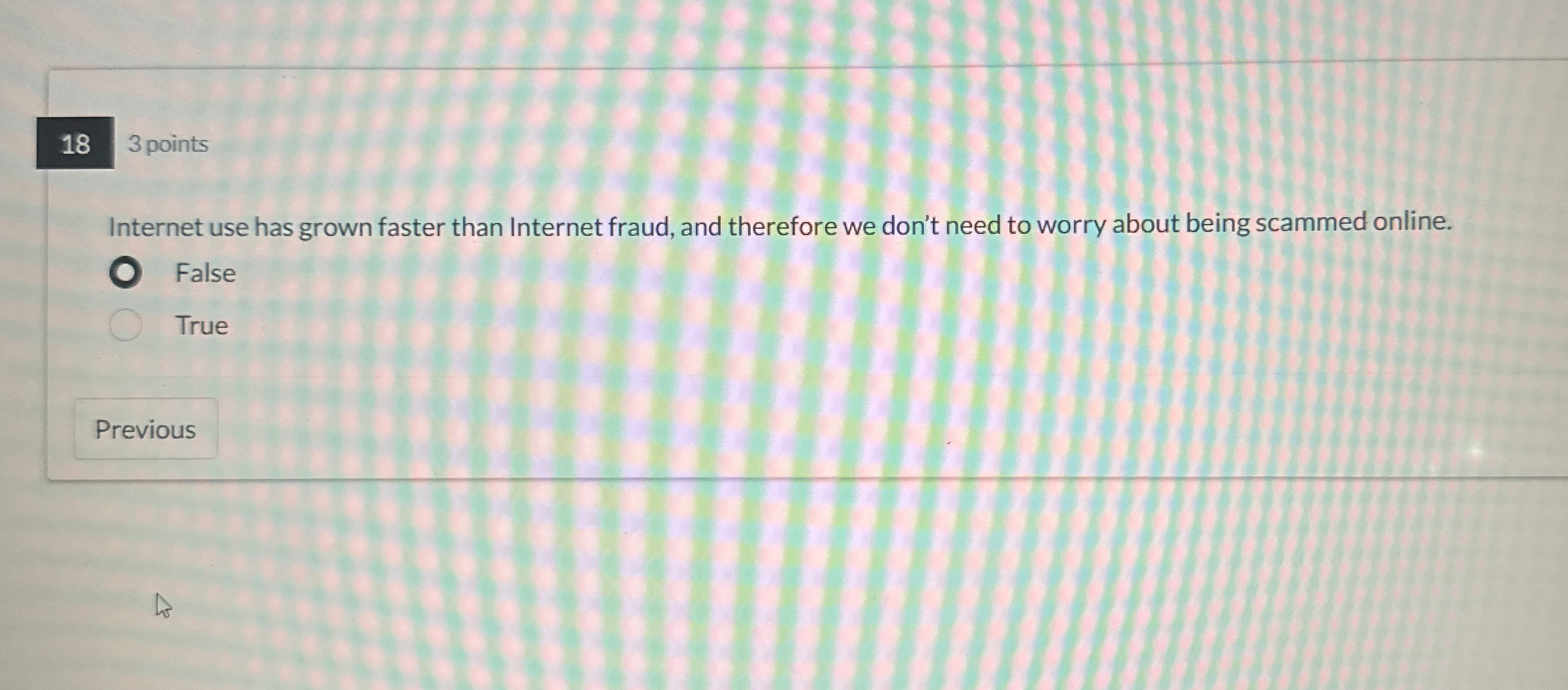 1 8 3 points Internet use has grown faster than