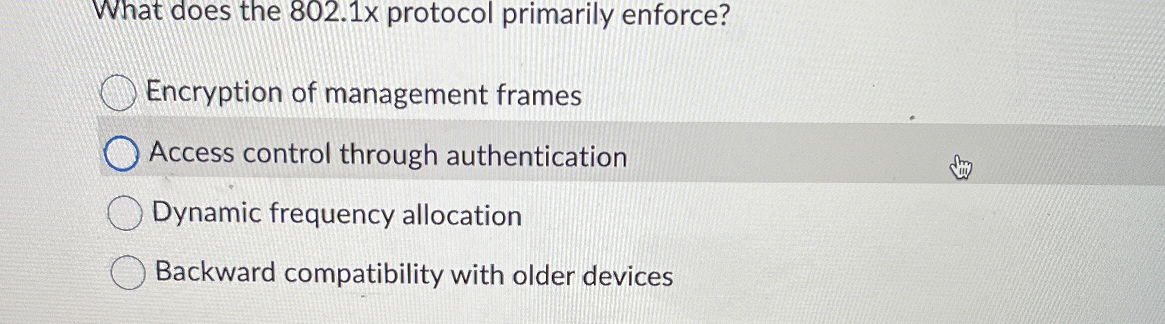 What does the 8 0 2 . 1 protocol primarily