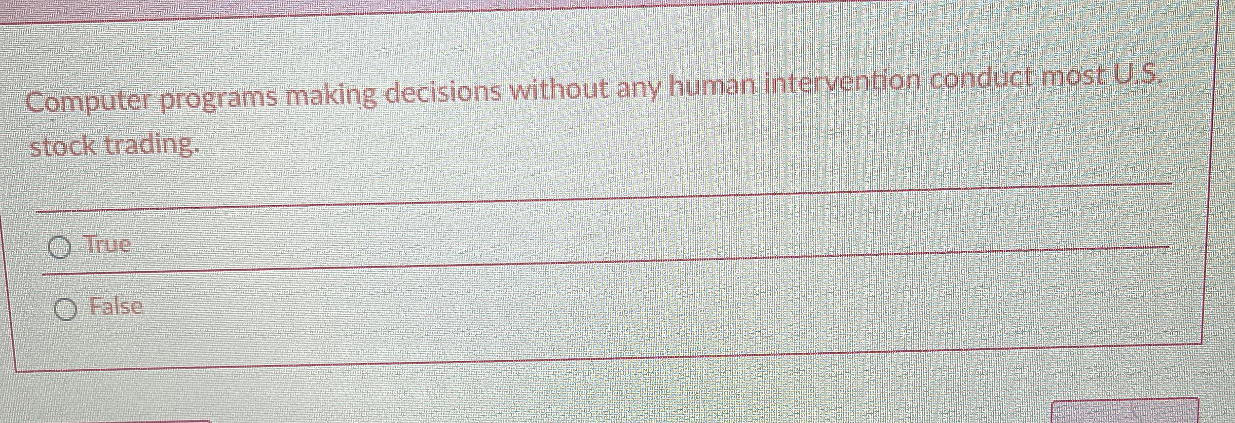 Computer programs making decisions without any