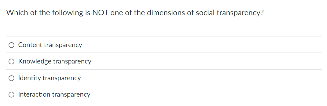 Which of the following is NOT one of the