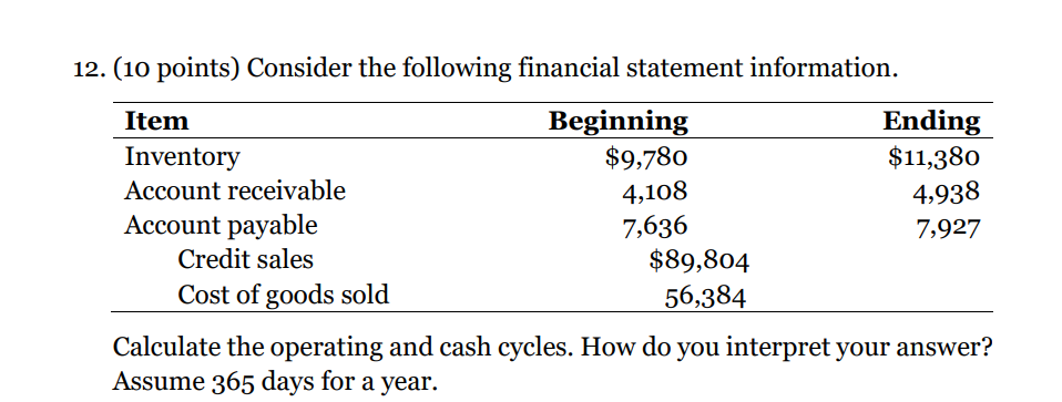 Can anyone help with this question? 12. (10