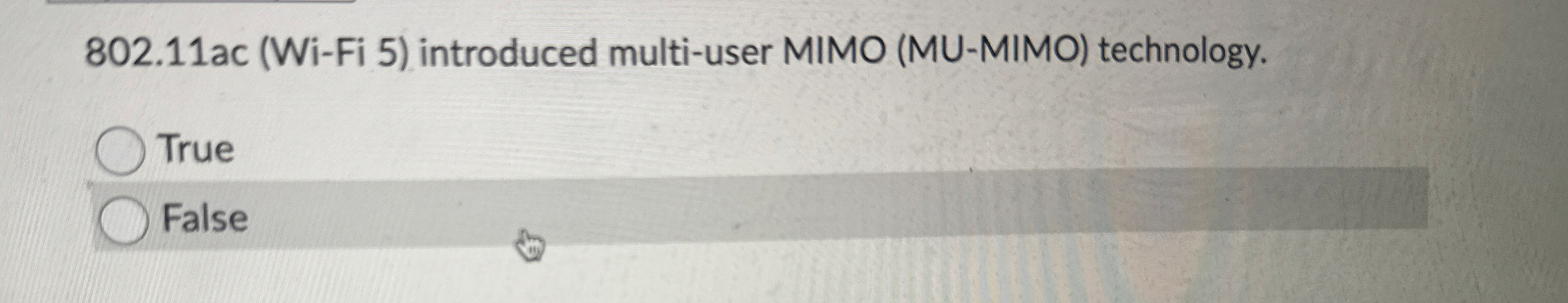 8 0 2 . 1 1 ac ( Wi - Fi 5 ) introduced multi -
