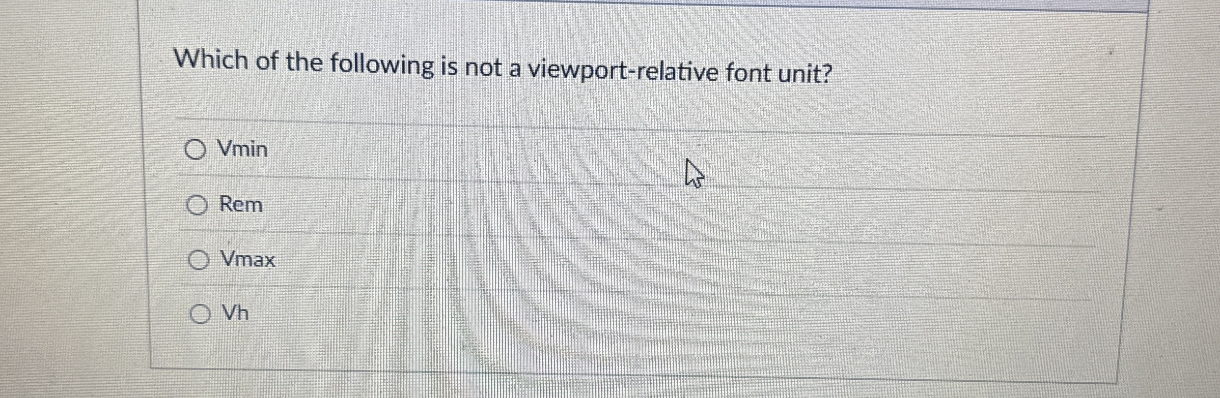 Which of the following is not a viewport -