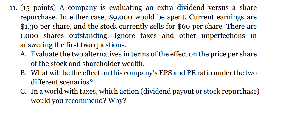 Can anyone help with this question? 11. (15