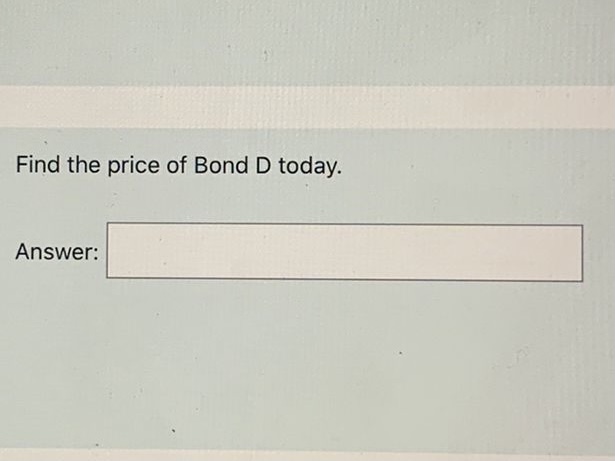 \fFor questions 7 to 10 consider the following