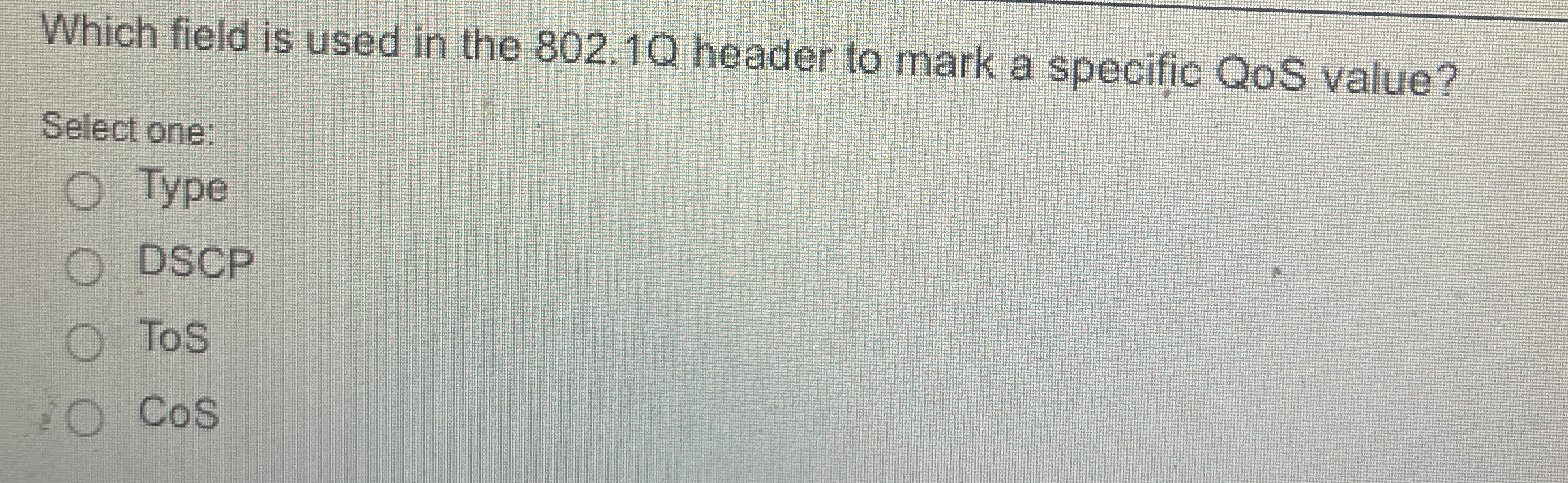 Which field is used in the 8 0 2 . 1 Q header to