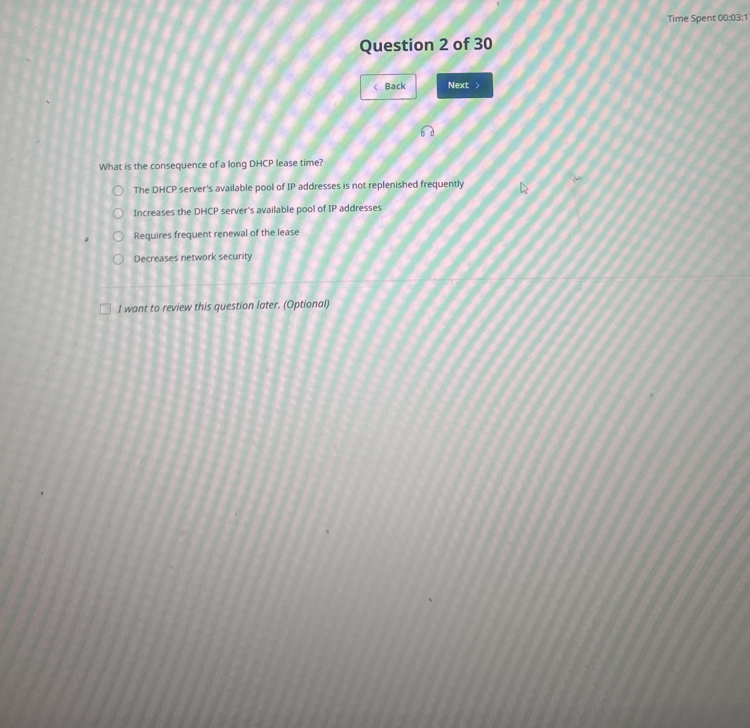 Time Spent 0 0 : 0 3 : 1 Question 2 of 3 0 What