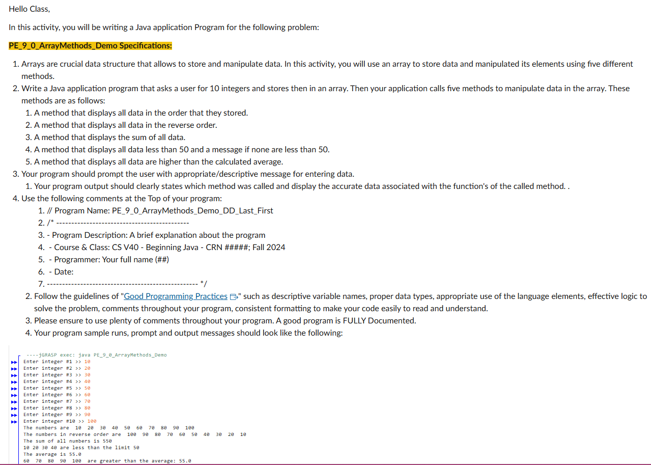 7 . * / 2 . Follow the guidelines of "Good