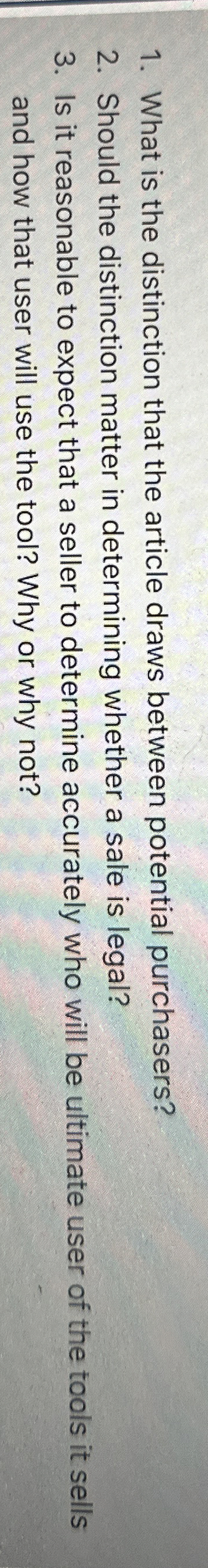 What is the distinction that the article draws