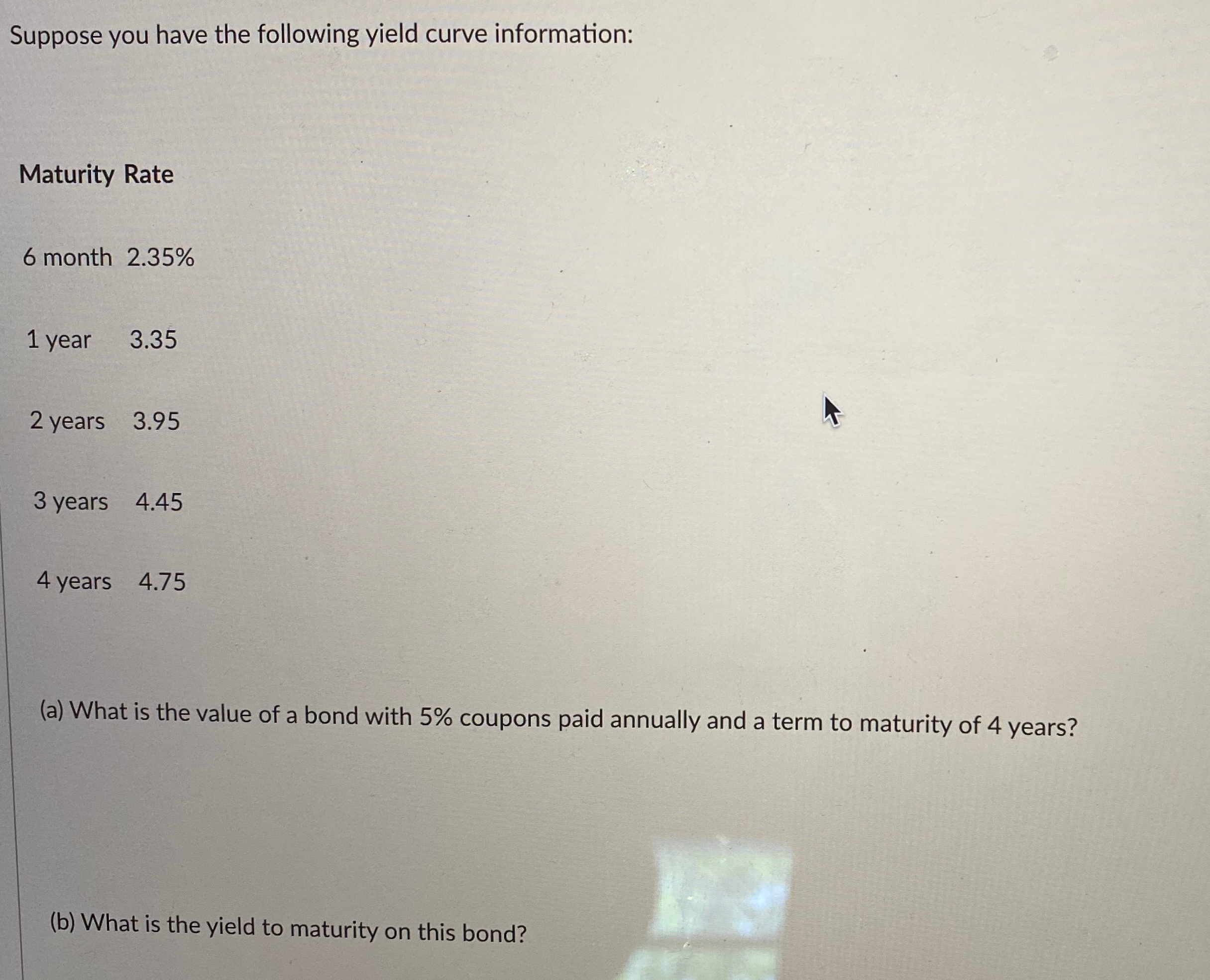 Please Answer this question without using excel
